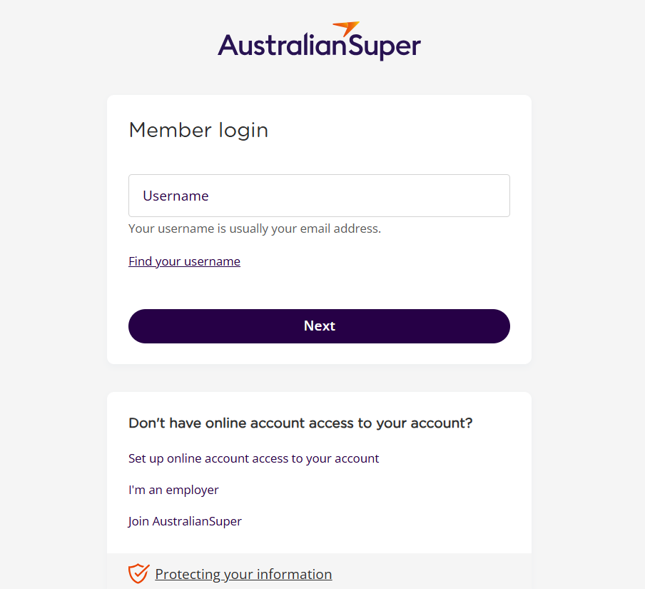 AustralianSuper Employer Login